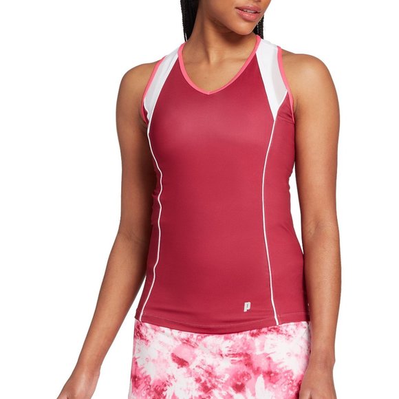 Prince Tops - New Prince Women's Match Fashion Racerback Tennis Tank Top